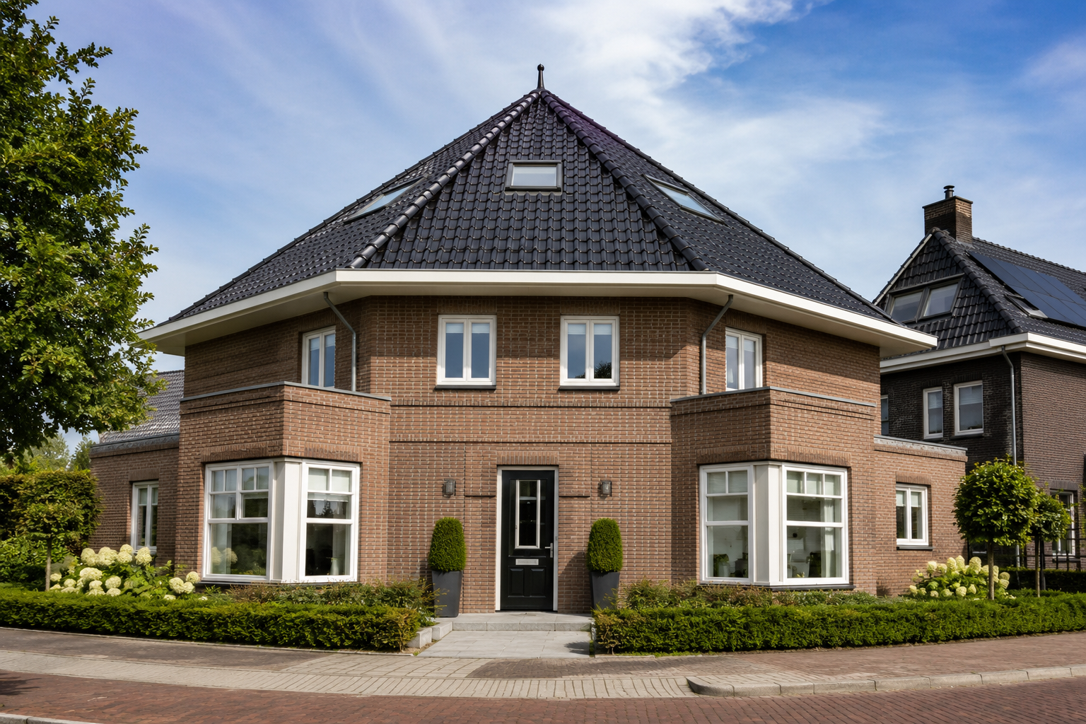 Woning met tentdak