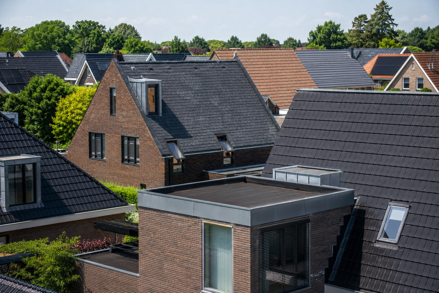 Overzicht van verschillende Nederlandse daken en dakmaterialen